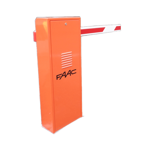 BARRERA FAAC 640 CON PLUMA DE 6 MTS USO CONTINUO